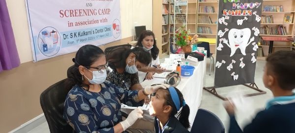 Oral Health Awareness and Screening Camp for Podarites - 2023 - ahmednagar